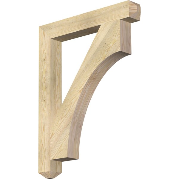 Ekena Millwork Westlake Craftsman Rough Sawn Bracket, Douglas Fir, 4"W x 30"D x 38"H BKT04X30X38WTL04RDF - main